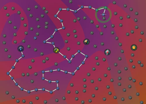 Route your pipeline through the maze of water pumps!