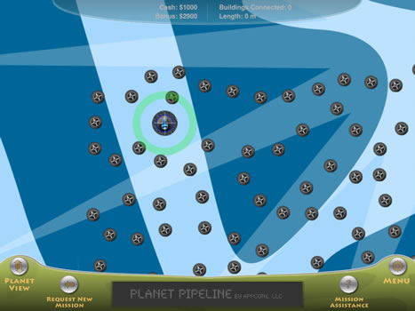 Zoomed in to a Pipeline in Progress